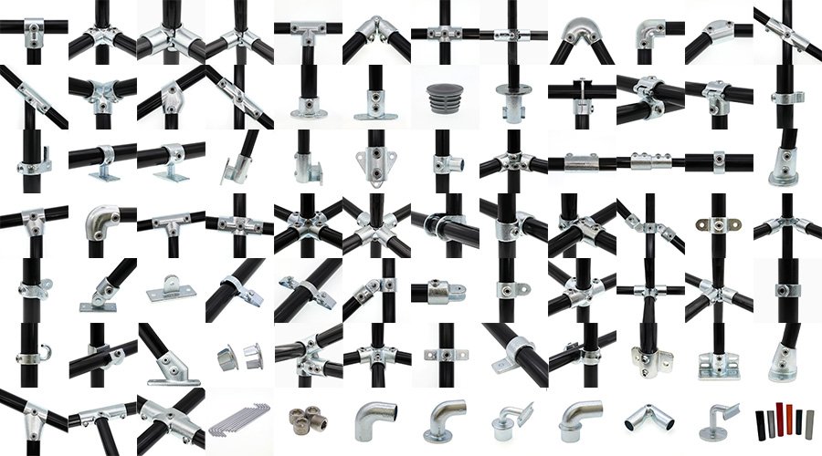 Galvanized Pipe Handrail Fittings