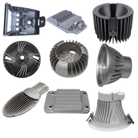 Aluminum Die Casting LED Light Covers