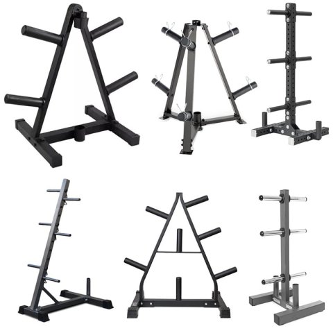 Bar and Weight Plate Tree