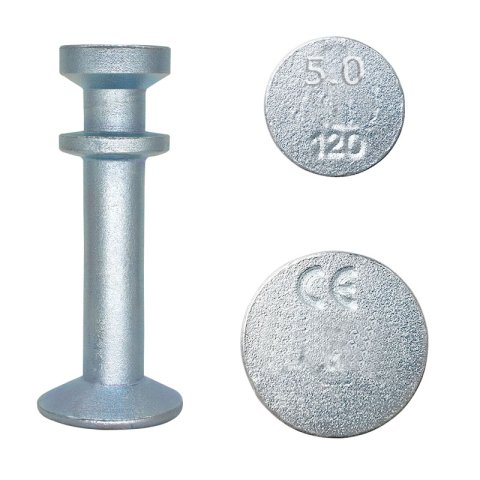 5.0 Ton Double Head Precast Concrete Lifting Anchors