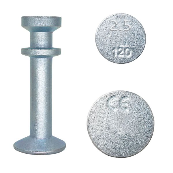 2.5 Ton Double Head Precast Concrete Lifting Anchors